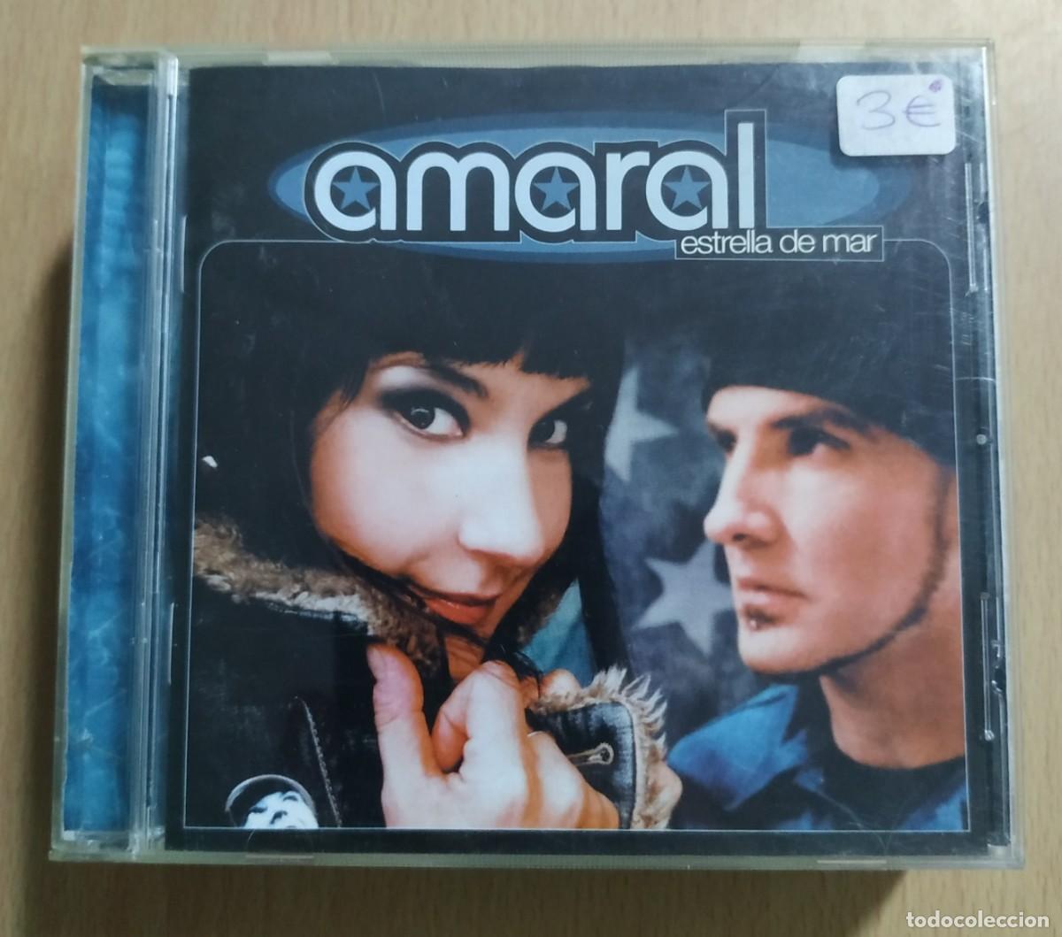 CDs de m&uacute;sica: CD AMARAL ESTRELLA DE MAR - Foto 1