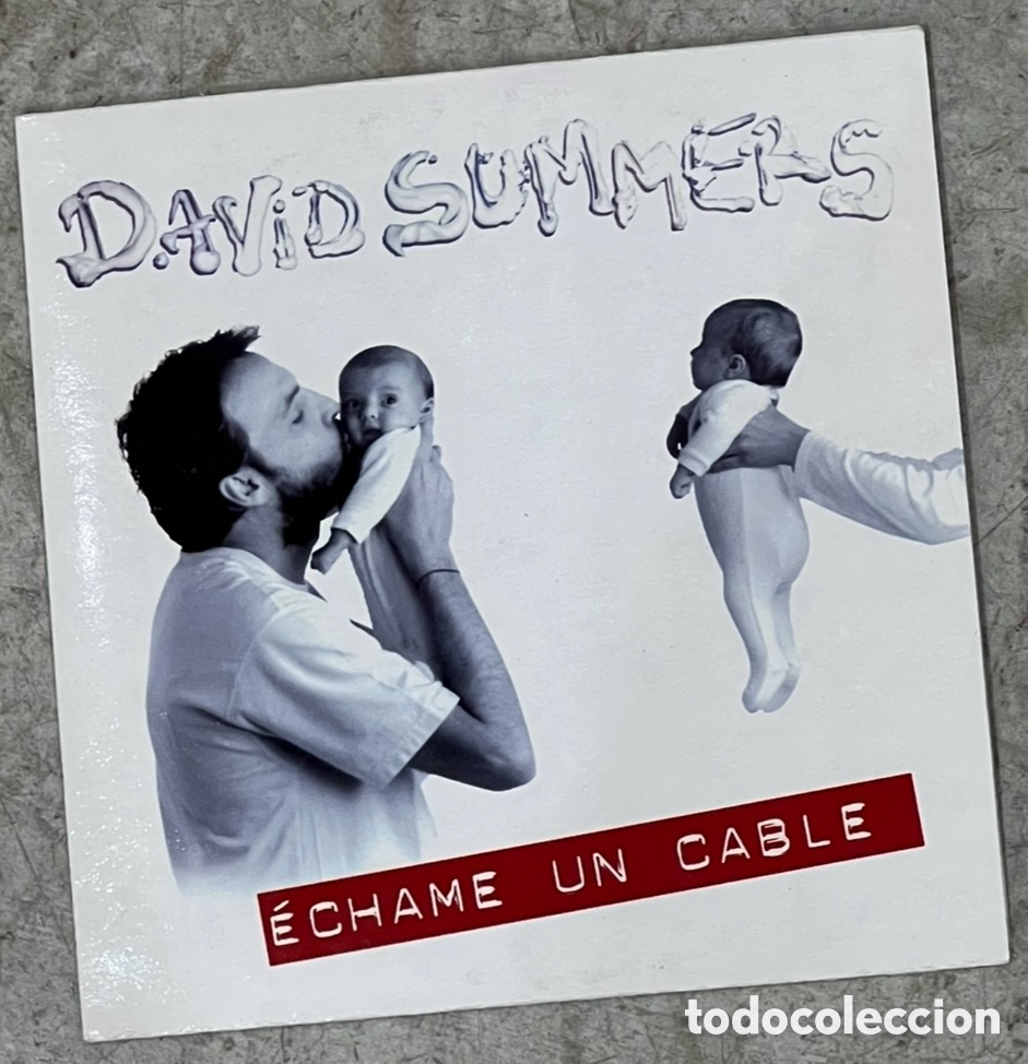 CDs de m&uacute;sica: CD Promocional. David Summers. &ldquo;&Eacute;chame un cable&rdquo;. 2001. - Foto 1