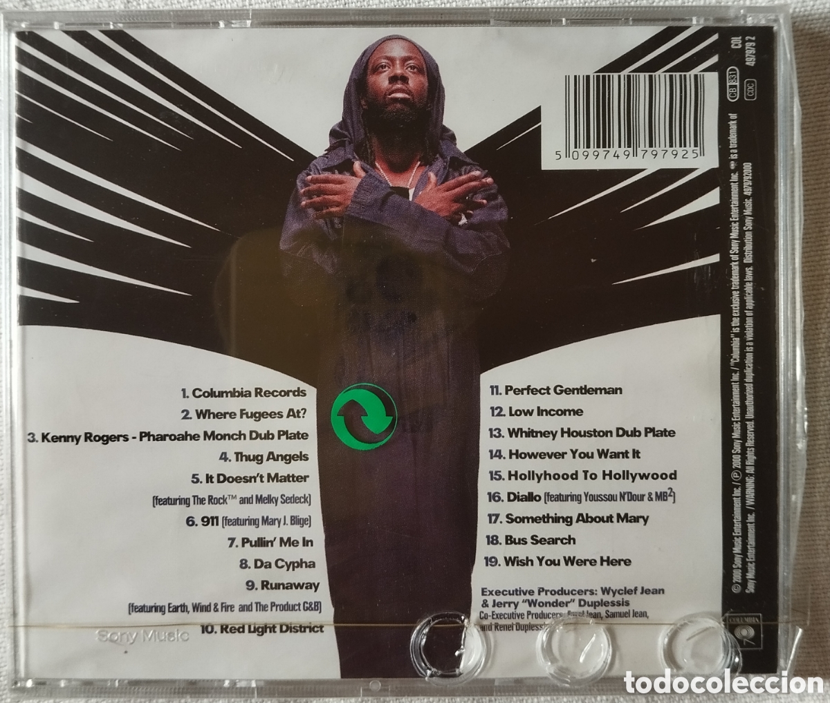 CDs de m&uacute;sica: Wyclef Jean - The Ecleftic - CD - Foto 2