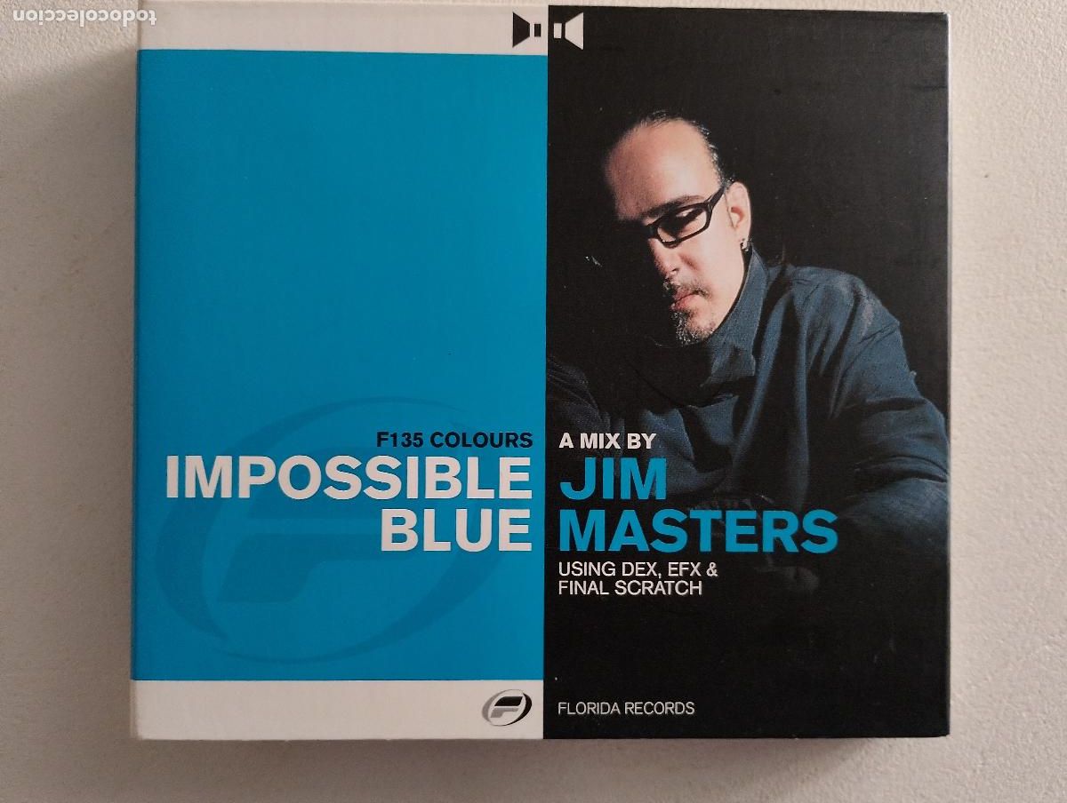CDs de m&uacute;sica: Impossible Blue (Jim Masters Dj Mix Spain 2002 Electronic Estilo: Techno, 2 CDS - Foto 1