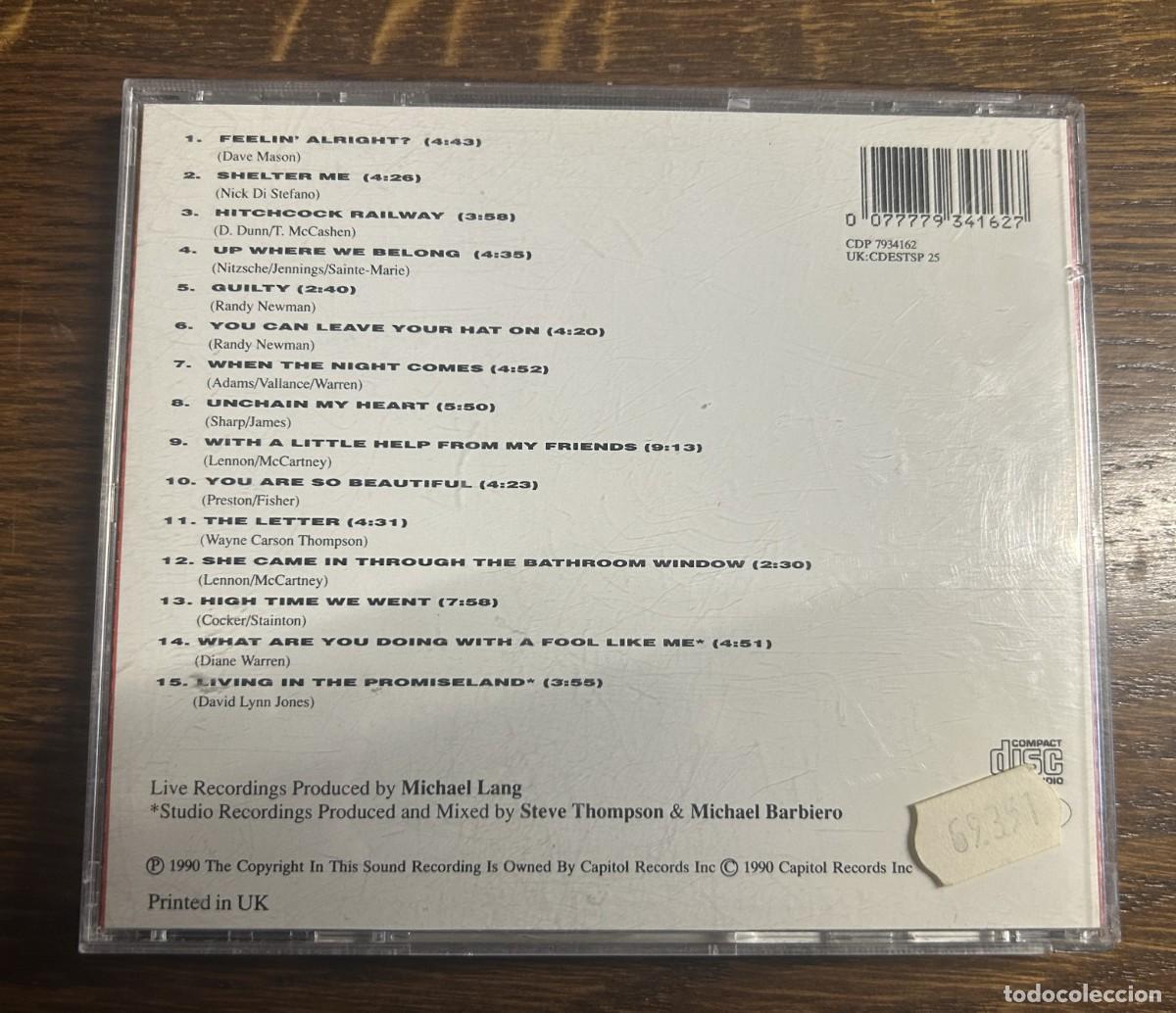 CDs de m&uacute;sica: JOE COCKER LIVE CD 1990 - Foto 2