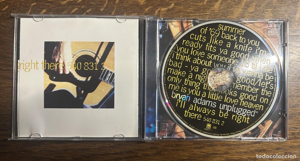 CDs de m&uacute;sica: BRYAN ADAMS UNPLUGGED CD 1997 - Foto 3