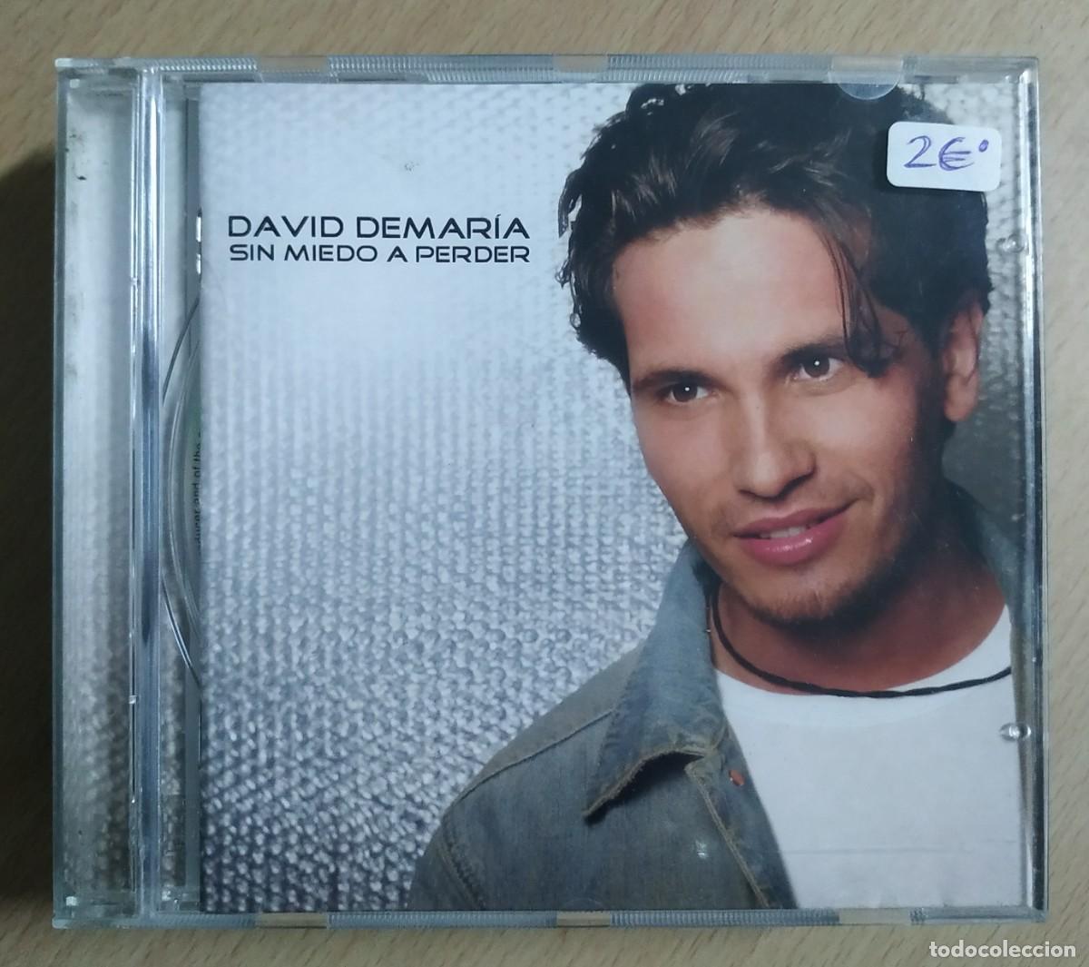 CDs de m&uacute;sica: CD DAVID DE MARIA SIN MIEDO A MORIR - Foto 1