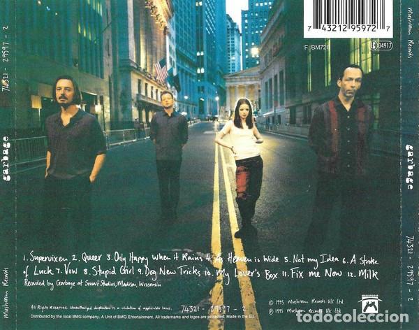 CDs de m&uacute;sica: (Pedidos min 10 eur) Garbage &lrm;&ndash; Garbage - Foto 2