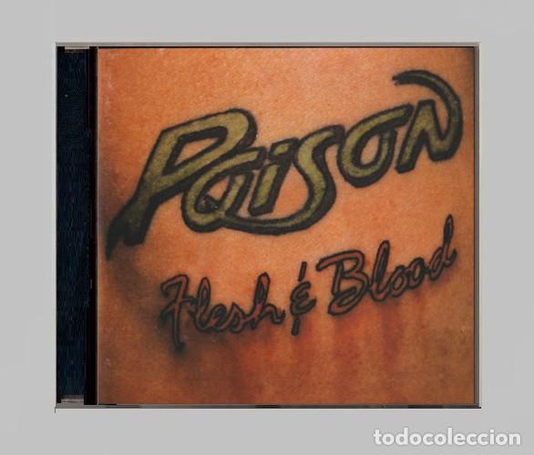 CDs de m&uacute;sica: �T936 - POISON. FLESH & BONES. CD. - Foto 1