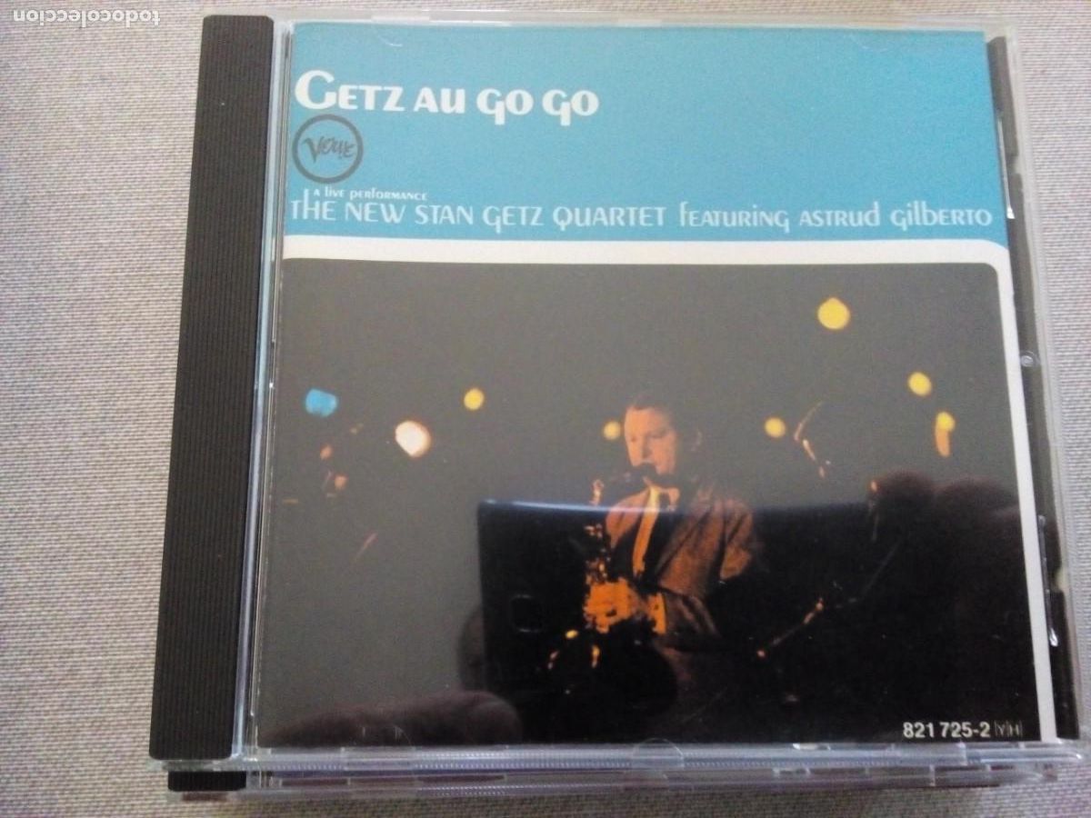 CDs de m&uacute;sica: STAN GETZ QUARTET GETZ AU GO GO CD - Foto 1