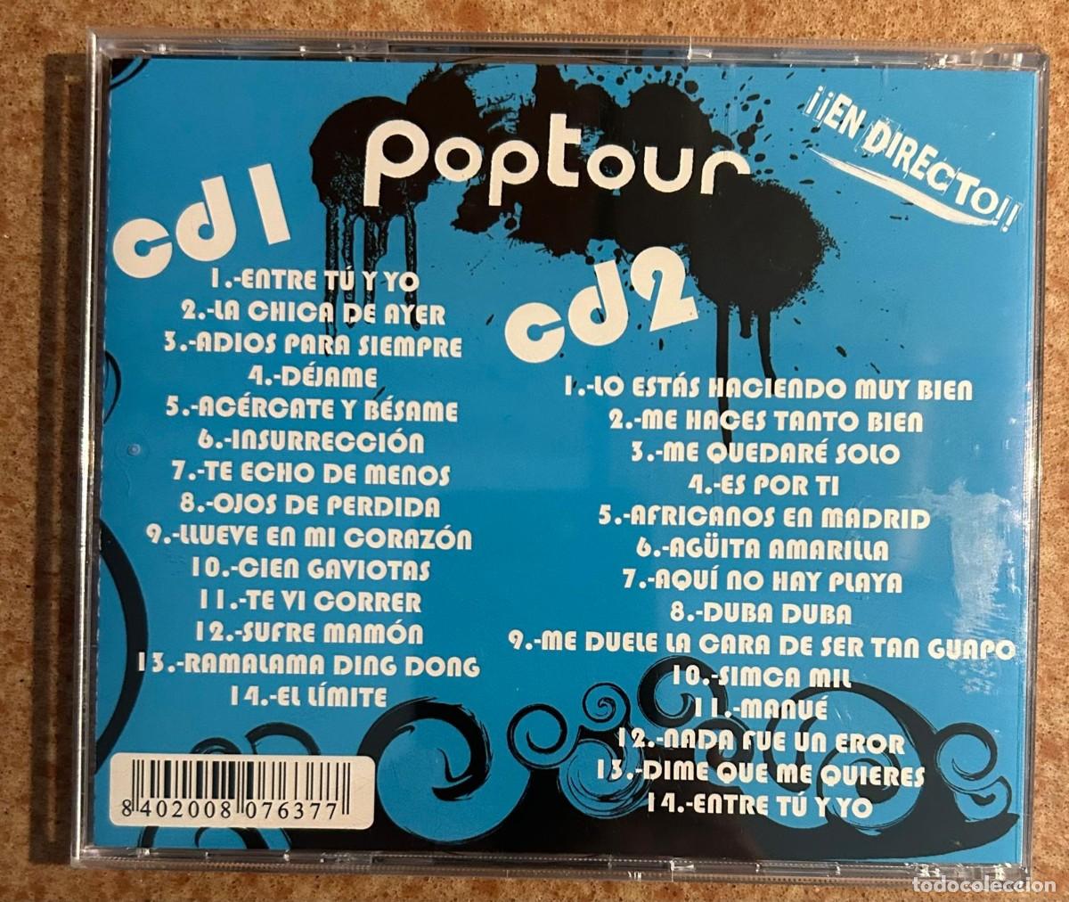 CDs de m&uacute;sica: POPTOUR - EL SUPERGRUPO - DOBLE CD - Foto 2