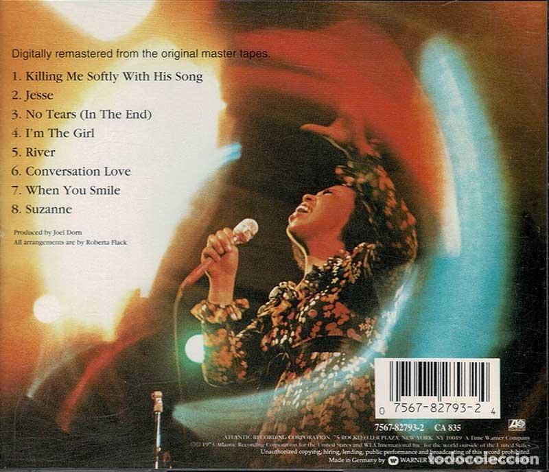 CDs de m&uacute;sica: Roberta Flack - Killing Me Softly. CD - Foto 2