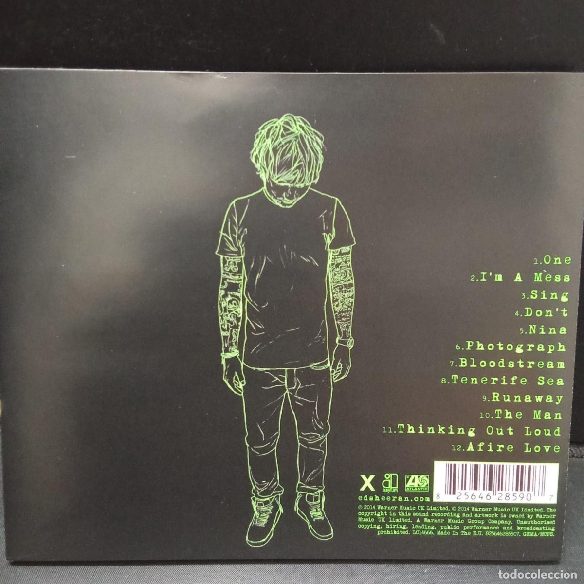 CDs de m&uacute;sica: ED SHEERAN, X. CD Caja verde. - Foto 2