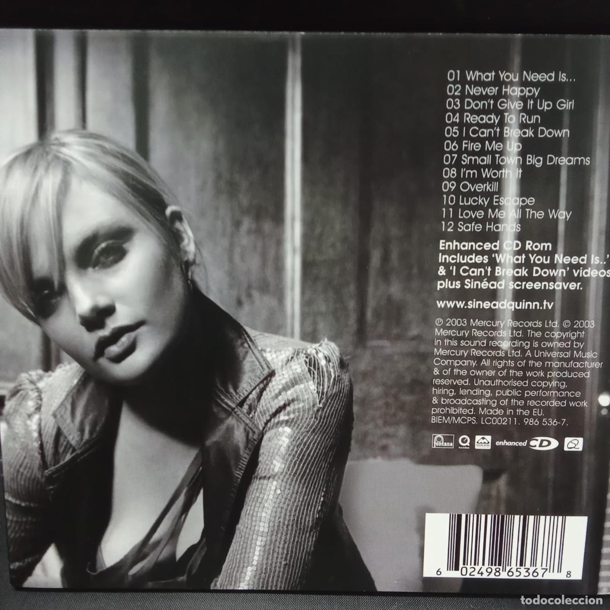 CDs de m&uacute;sica: SINEAD QUINN. Ready to run. CD - Foto 2