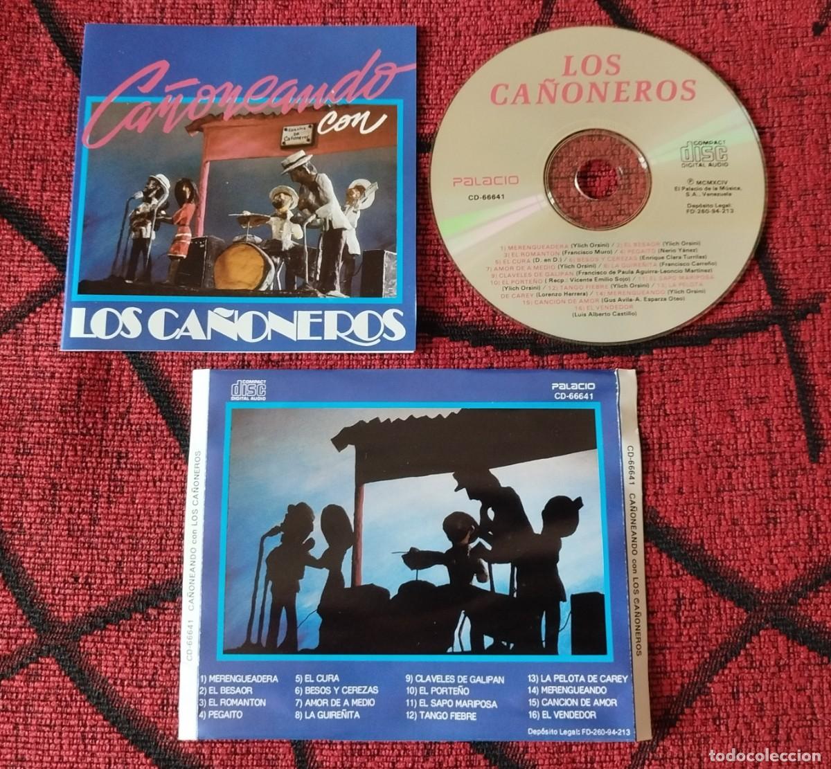 CDs de m&uacute;sica: LOS CA&Ntilde;ONEROS ** Ca&ntilde;oneando Con ... ** CD 1994 VENEZUELA - Foto 1