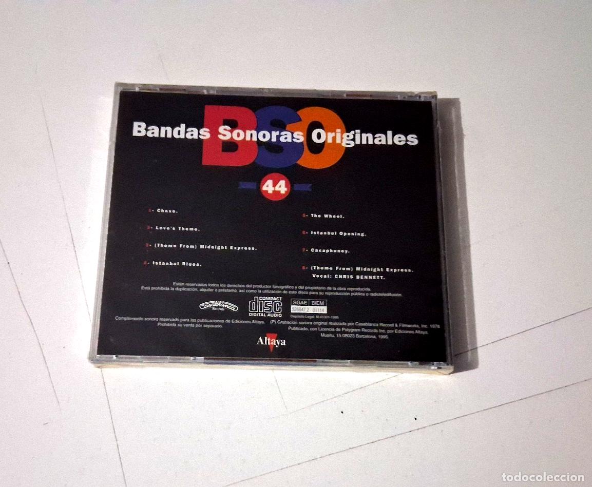 CDs de m&uacute;sica: ORIGINAL SOUNDTRACK &rdquo;MIDNIGHT EXPRESS&rdquo; CD 8 TRACKS GIORGIO MORODER BANDA SONORA - Foto 2