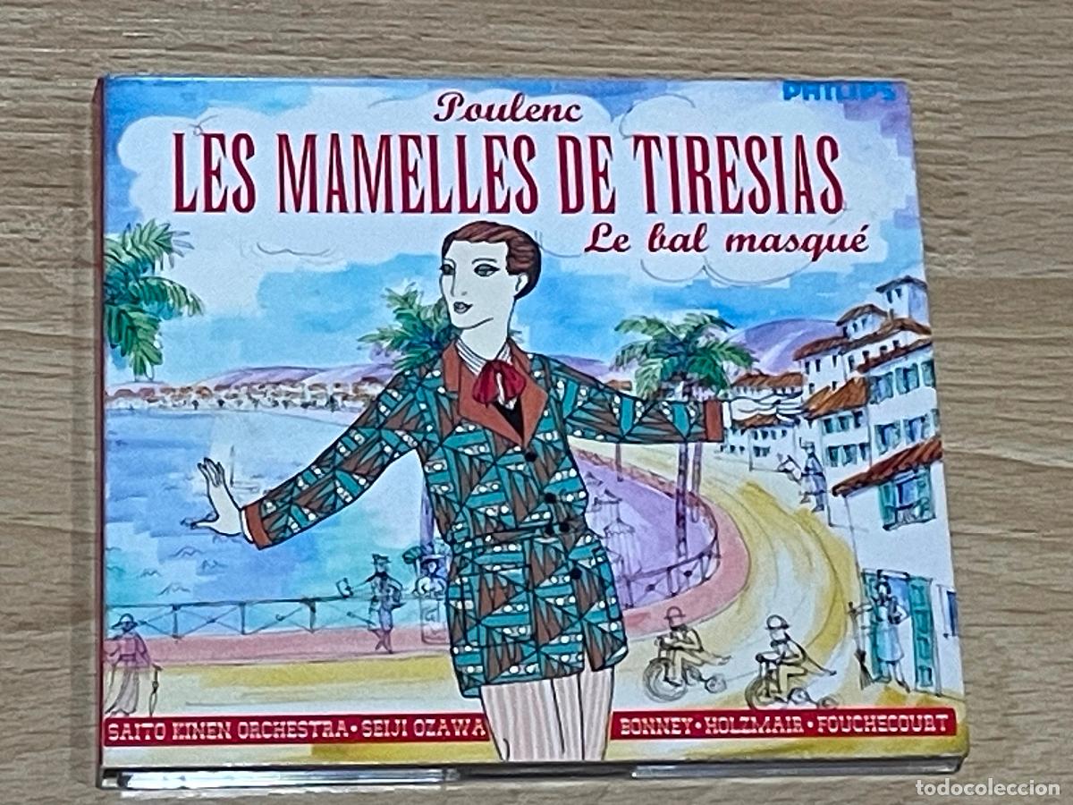 Musik-CDs: POULENC - LES MAMELLES DE TIRESIAS. LE BAL MASQU&Eacute; - SEIJI OZAWA - PHILIPS 1998
