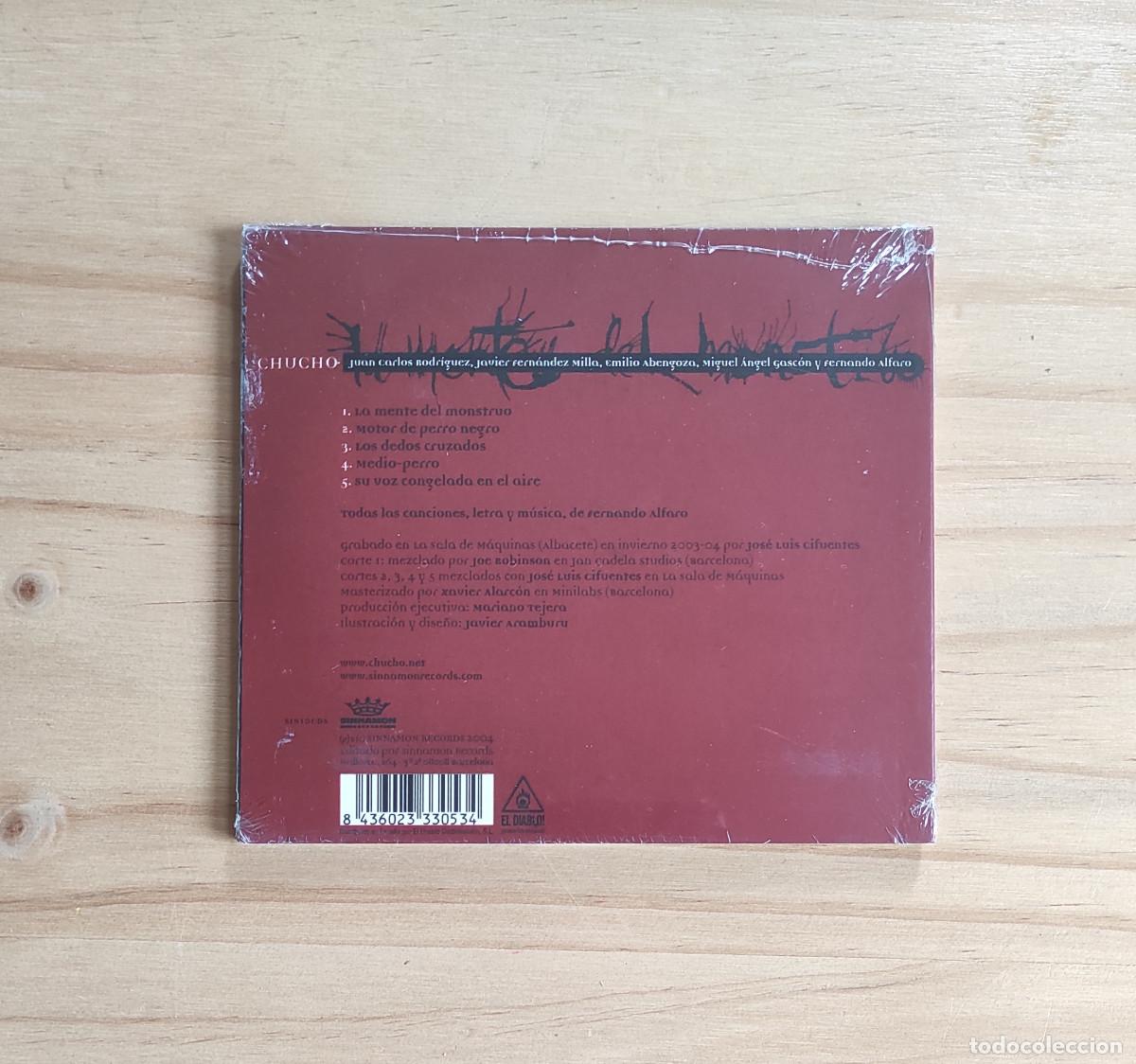 CDs de m&uacute;sica: Chucho - La mente del monstruo (2004) CD EP Nuevo - Foto 2