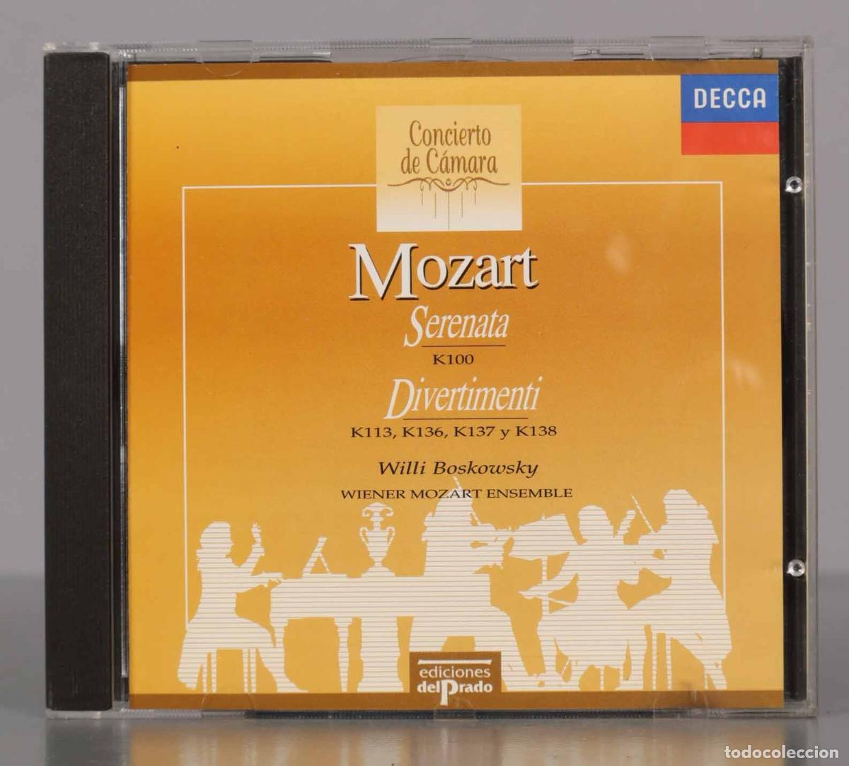 CDs de Musique: CD. MOZART K 100 113 136 137 138 Boskowsky