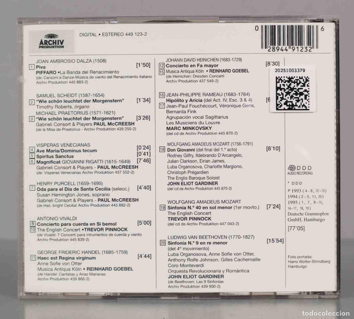 CDs de m&uacute;sica: CD. Various &ndash; Abenteuer Alte Musik - Foto 2