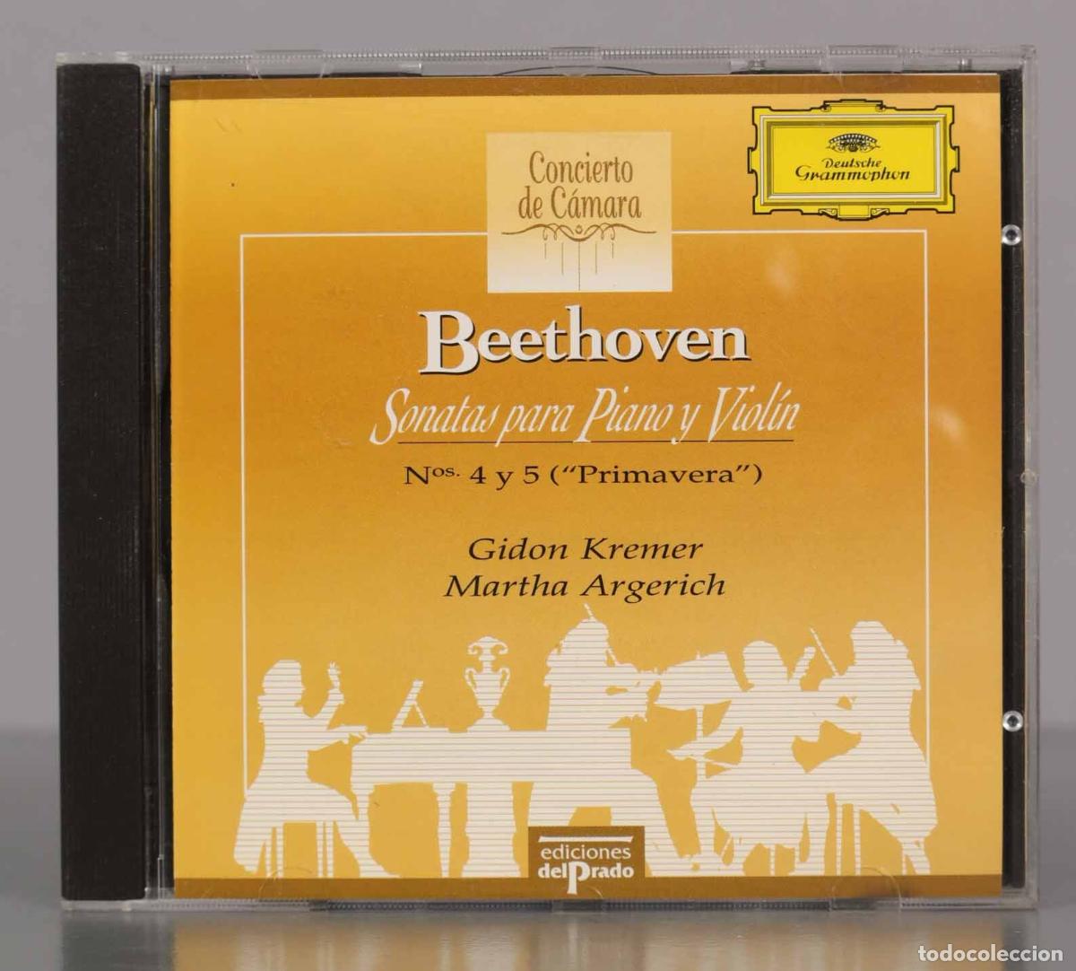 CDs de m&uacute;sica: CD. BEETHOVEN SONATAS 4 5 KREMER - Foto 1