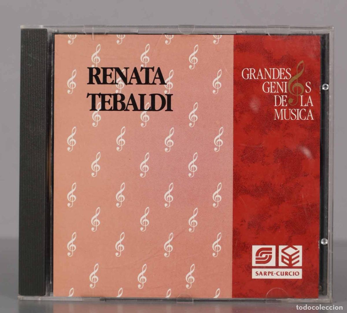 CDs de m&uacute;sica: CD. GENIOS DE LA MUSICA TEBALDI - Foto 1