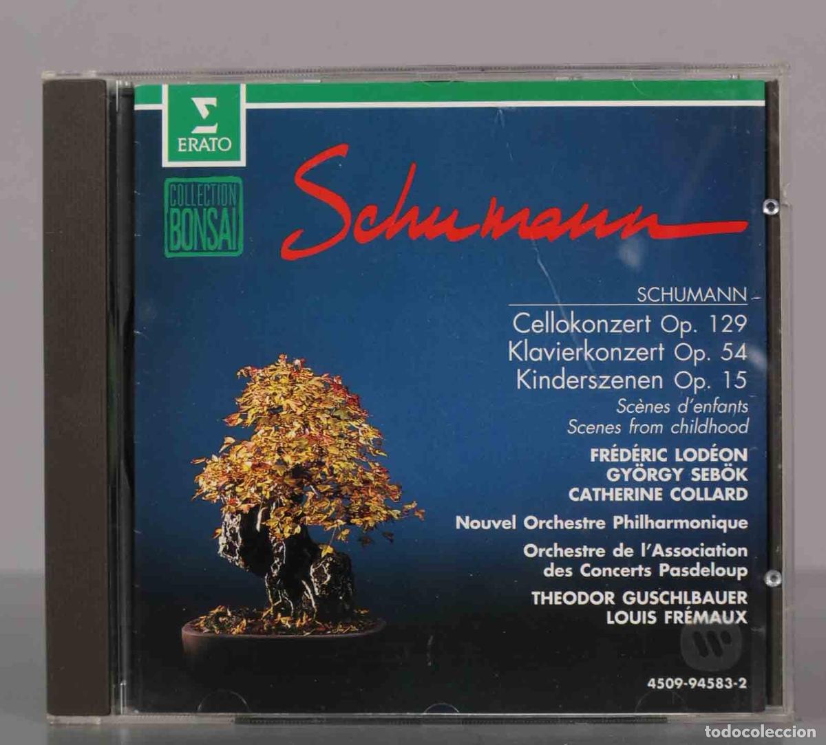 CD di Musica: CD. Fr&eacute;maux &ndash; Cellokonzert Op. 129 / Klavierkonzert Op. 54 / Kinderszenen Op. 15 SCHUMANN