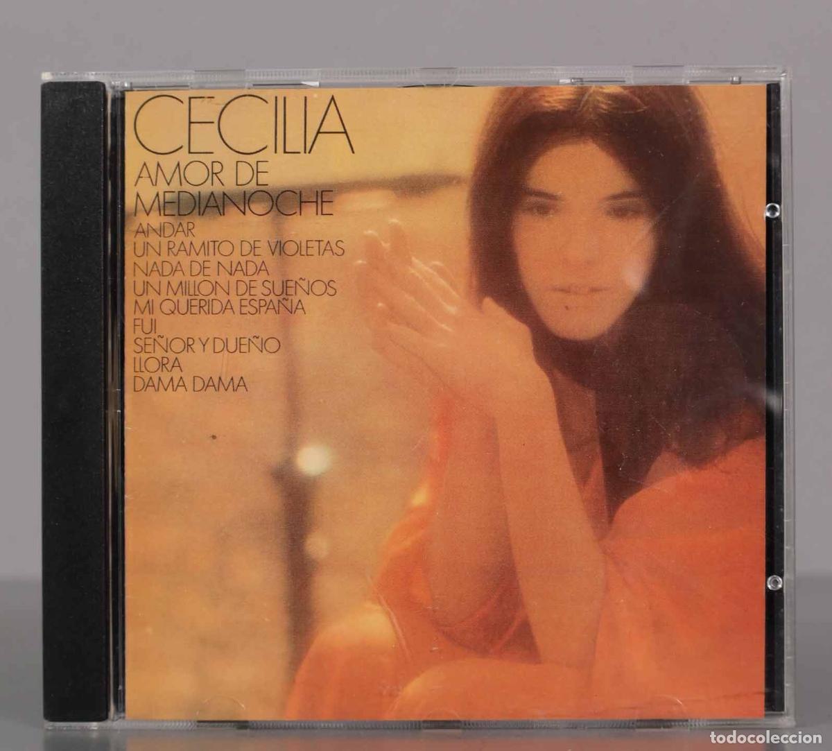 CDs de m&uacute;sica: CD. Cecilia &ndash; Amor De Medianoche - Foto 1