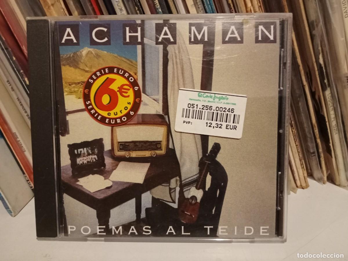 CDs de m&uacute;sica: Acham&aacute;n &lrm;&ndash; Poemas Al Teide - cd - Foto 1