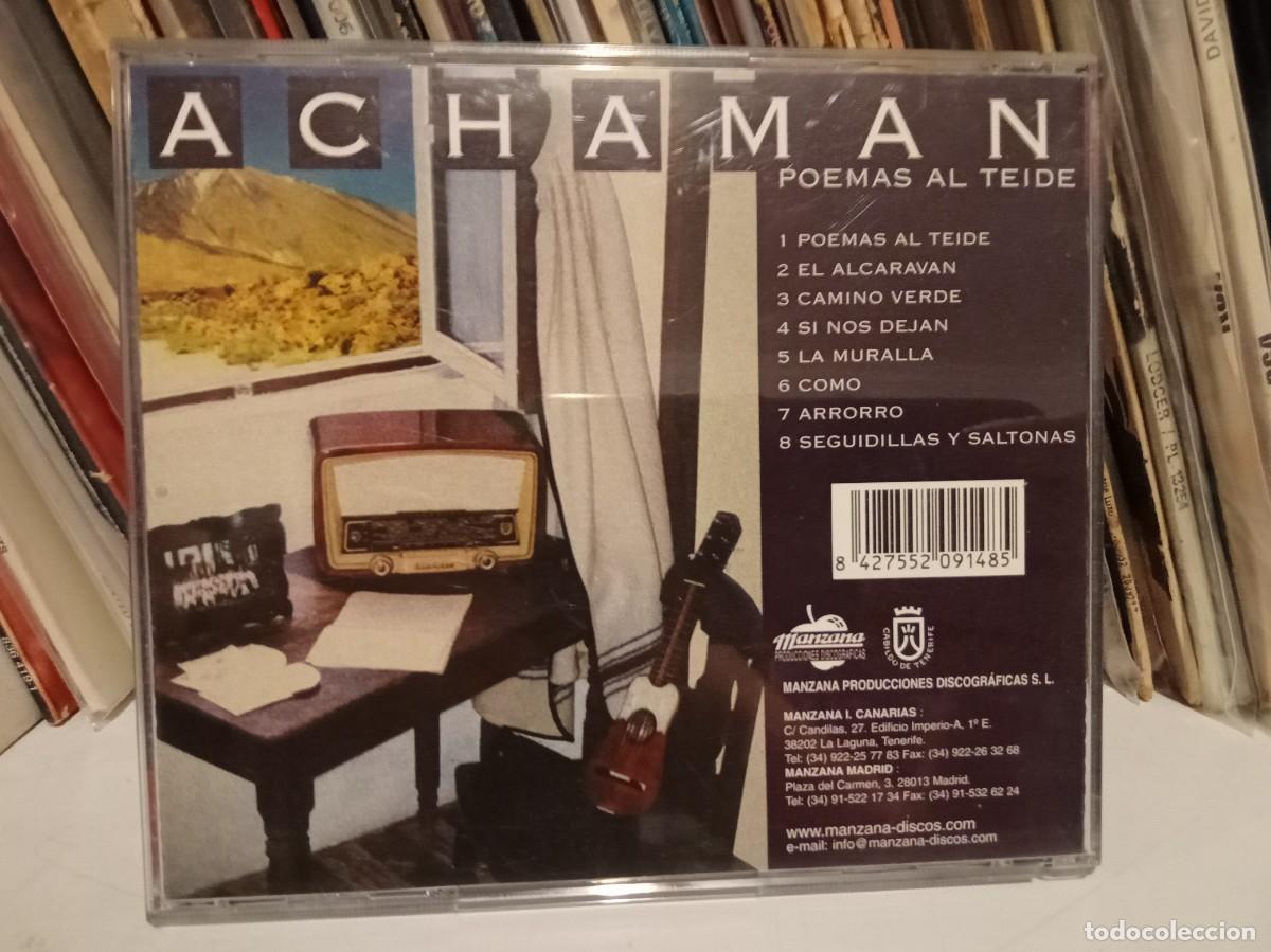 CDs de m&uacute;sica: Acham&aacute;n &lrm;&ndash; Poemas Al Teide - cd - Foto 2