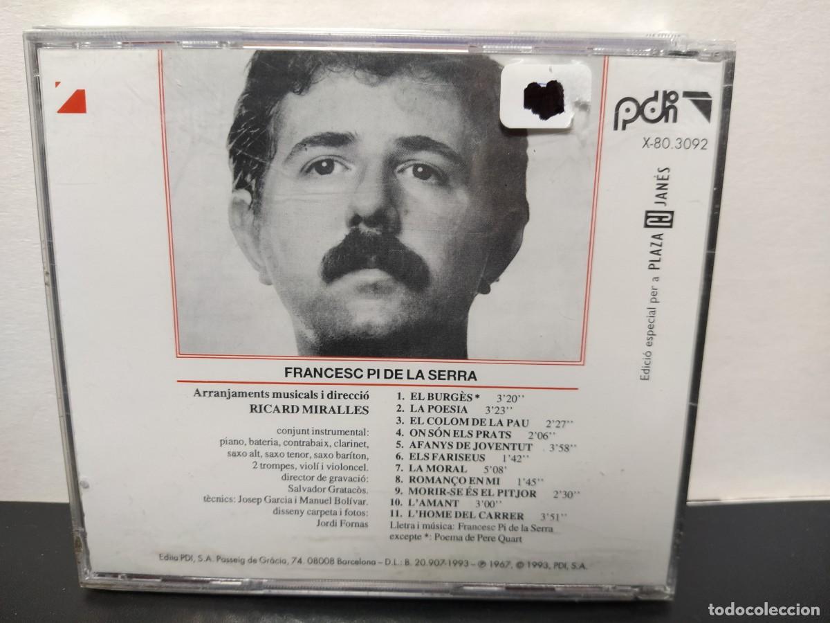 CDs de m&uacute;sica: Francesc Pi De La Serra - Francesc Pi De La Serra (CD) *Precintado* - Foto 2