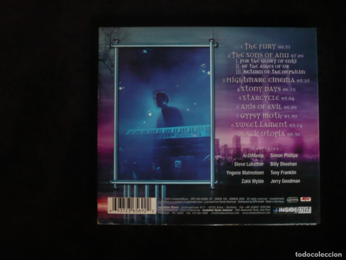 CDs de m&uacute;sica: derek sherinian - black utopia - cd como nuevo - Foto 2