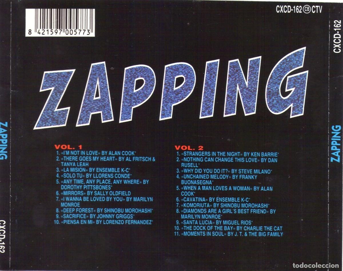 CDs de m&uacute;sica: Zapping (1994) Konga Music &ndash; CXCD-162 - Foto 2