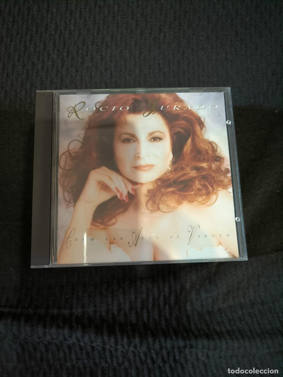 CDs de m&uacute;sica: DISCO CD. Rocio Jurado &ndash; Como Las Alas Al Viento. COMPACT DISC - Foto 1