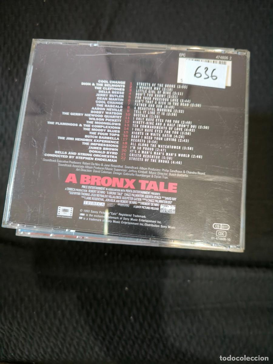 CDs de m&uacute;sica: DISCO CD BSO A BRONX TALE - Foto 2