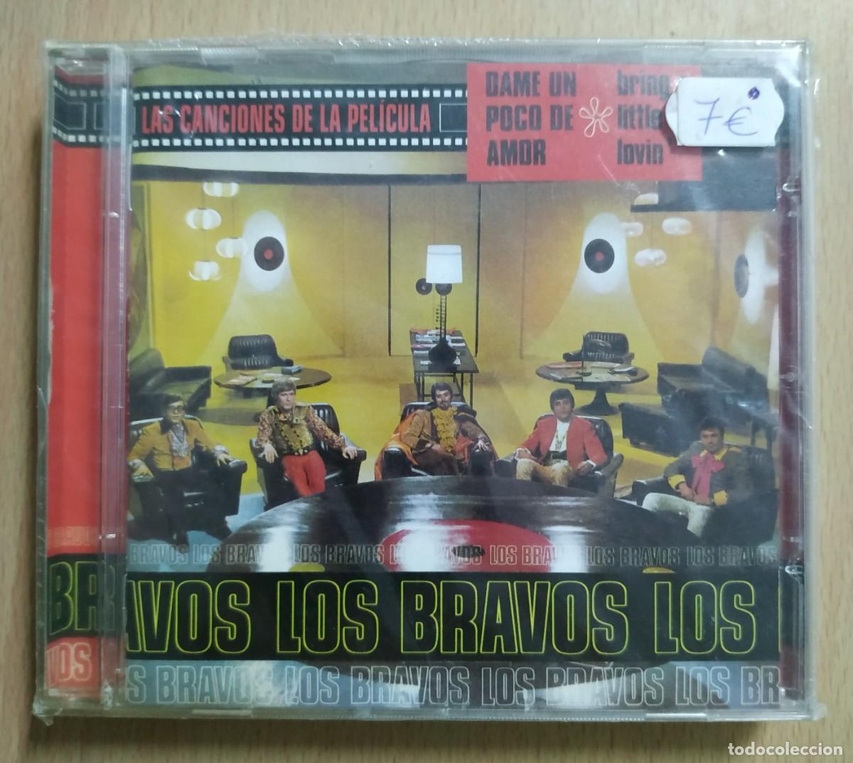CDs de m&uacute;sica: CD LOS BRAVOS - DAME UN POCO DE AMOR - Foto 1