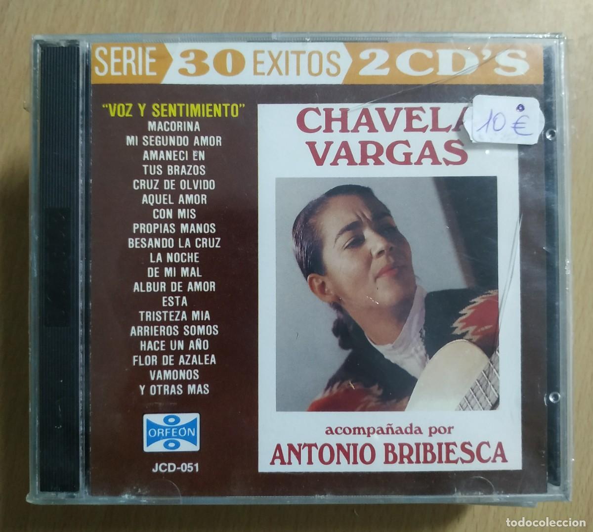 CDs de m&uacute;sica: CD CHAVELA VARGAS - SERIE 30 EXITOS - 2 CDS - Foto 1