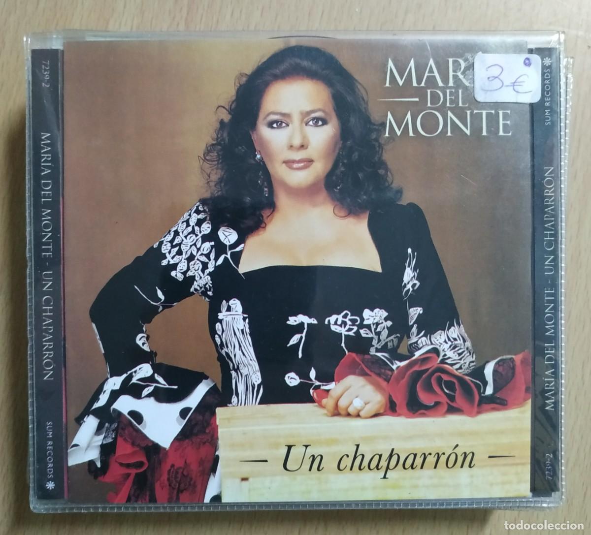 CDs de m&uacute;sica: CD MARIA DEL MONTE - UN CHAPARRON - EN FUNDA DE PLASTICO - Foto 1