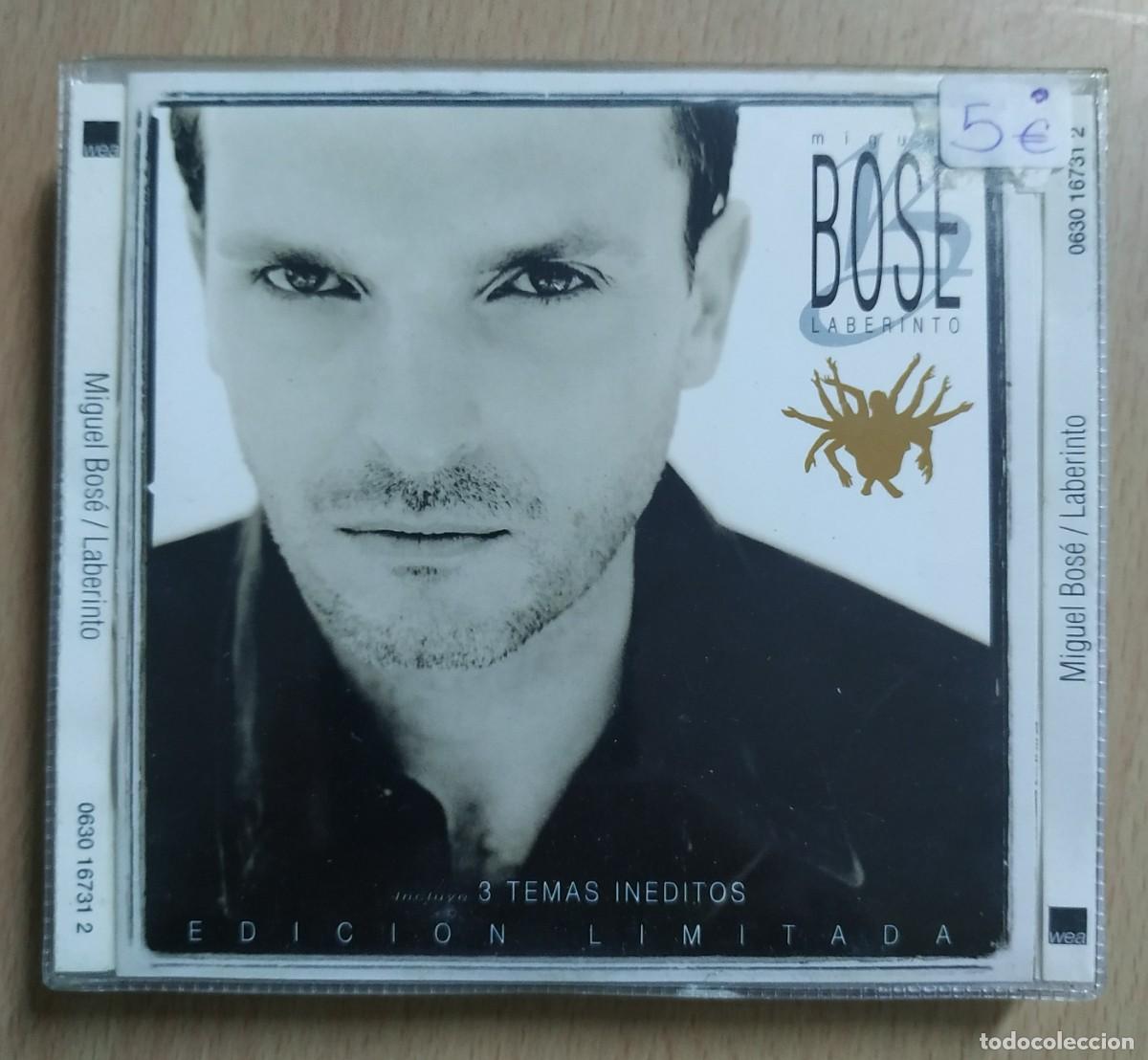 CDs de m&uacute;sica: CD MIGUEL BOSE - LABERINTO - EN FUNDA DE PLASTICO - Foto 1