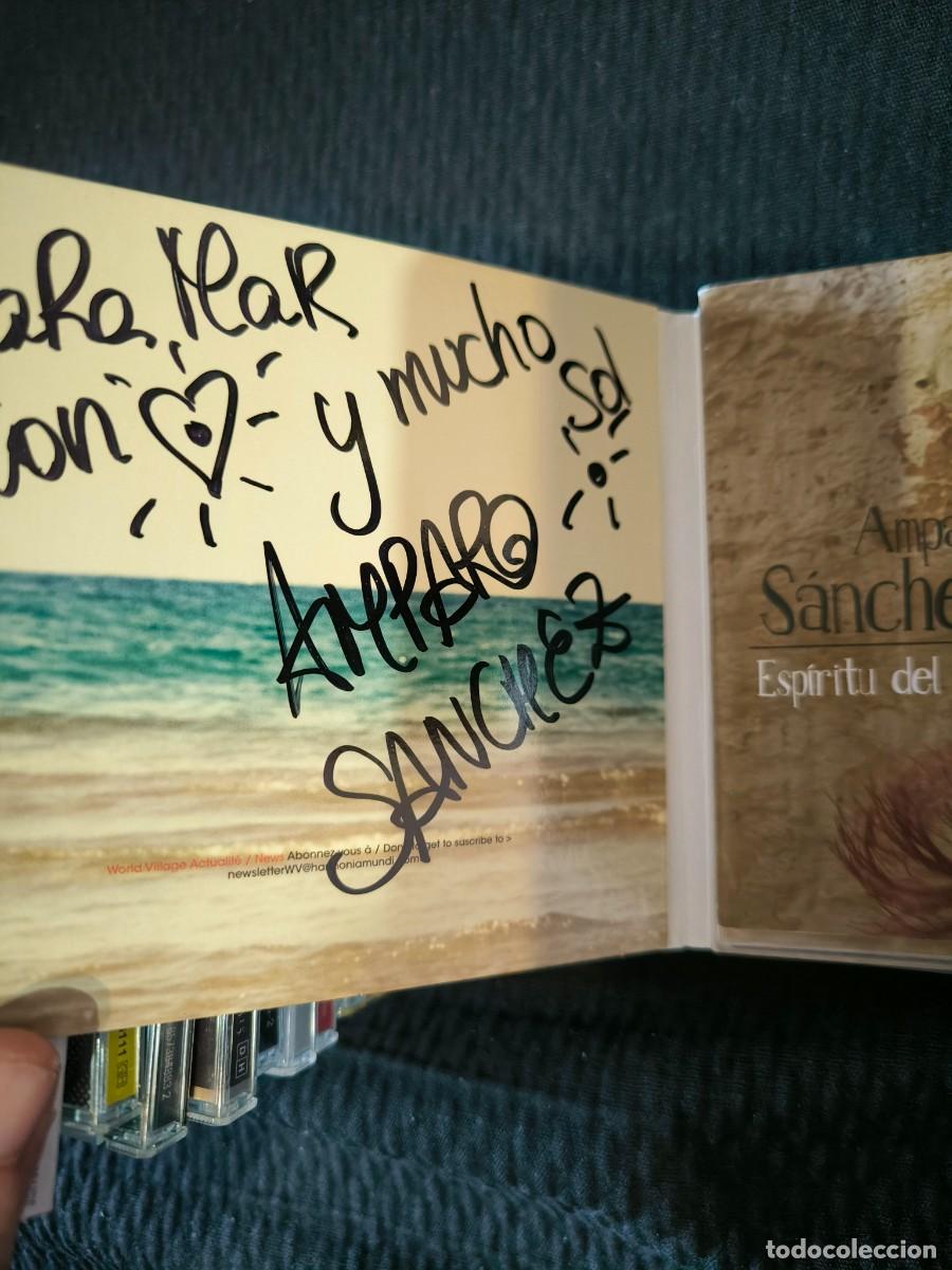CDs de m&uacute;sica: AMPARO SANCHEZ ESPIRITU DEL SOL AUTOGRAFIADO - Foto 2