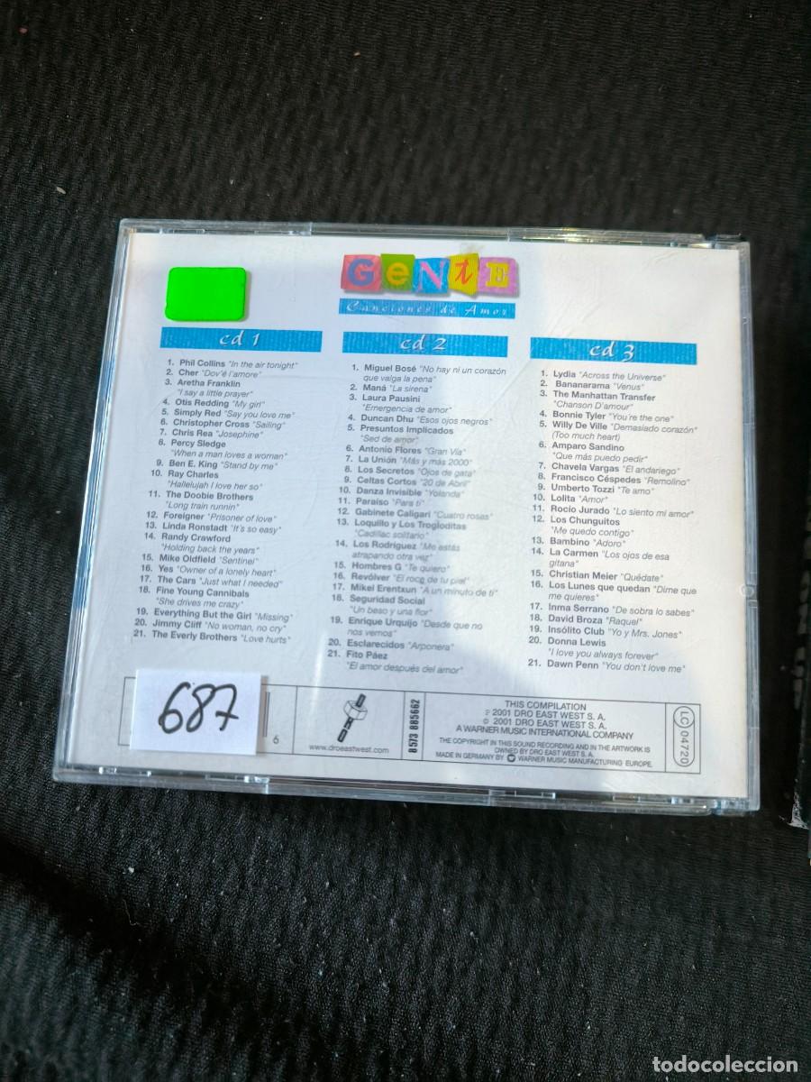 CDs de m&uacute;sica: GENTE CANCIONES DE AMOR 3CDS....... - Foto 2