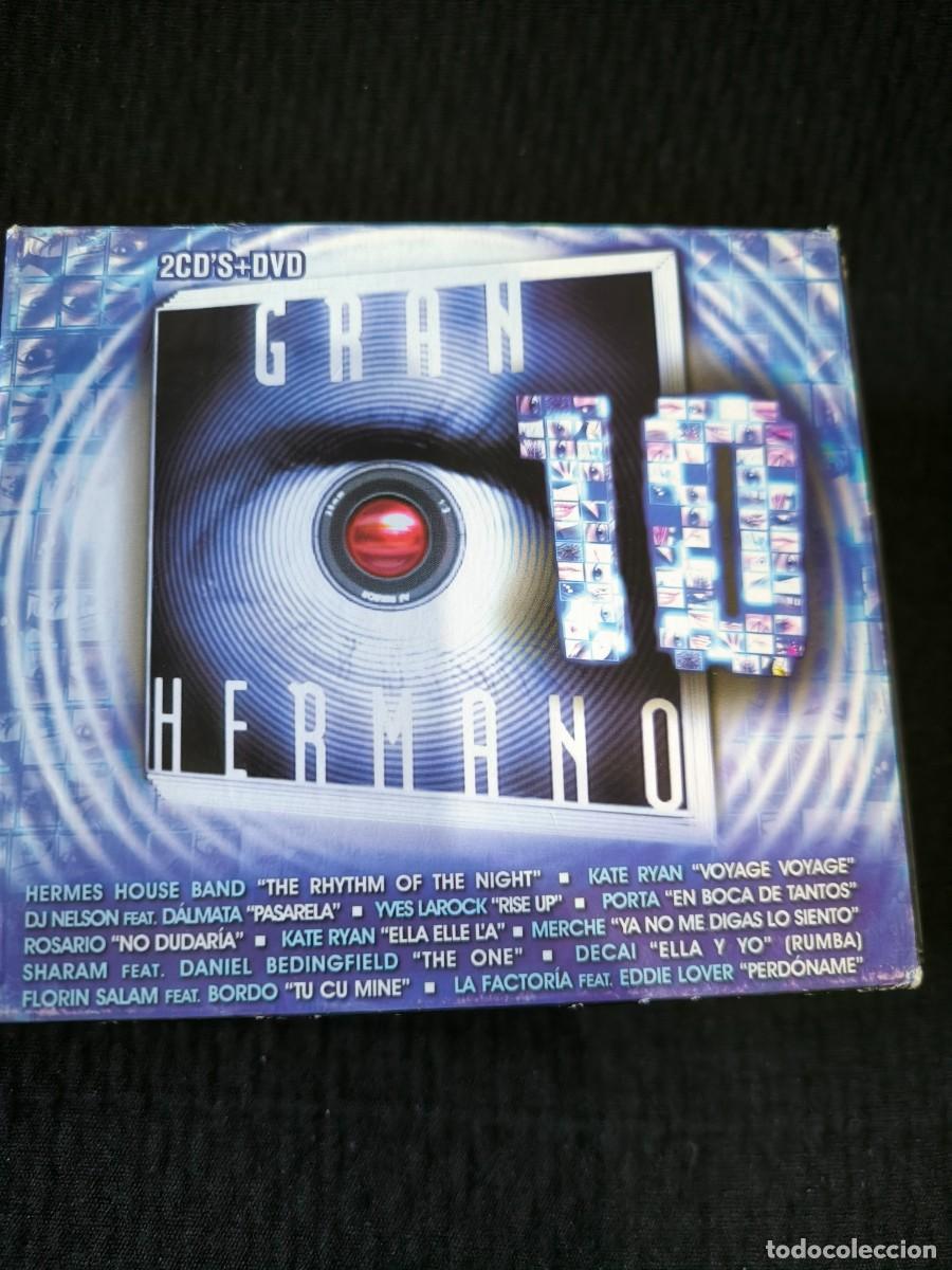 CDs de m&uacute;sica: GRAN HERMANO 10 2CDS + DVD - Foto 1