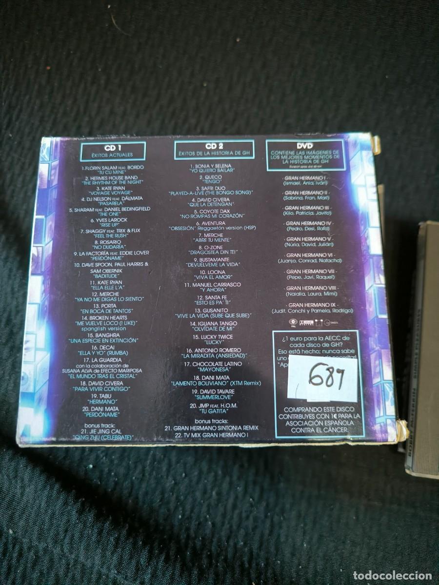 CDs de m&uacute;sica: GRAN HERMANO 10 2CDS + DVD - Foto 2