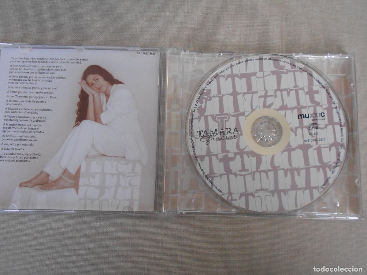 CDs de m&uacute;sica: TAMARA - GRACIAS - CD -2001 - 11 TEMAS - Foto 2