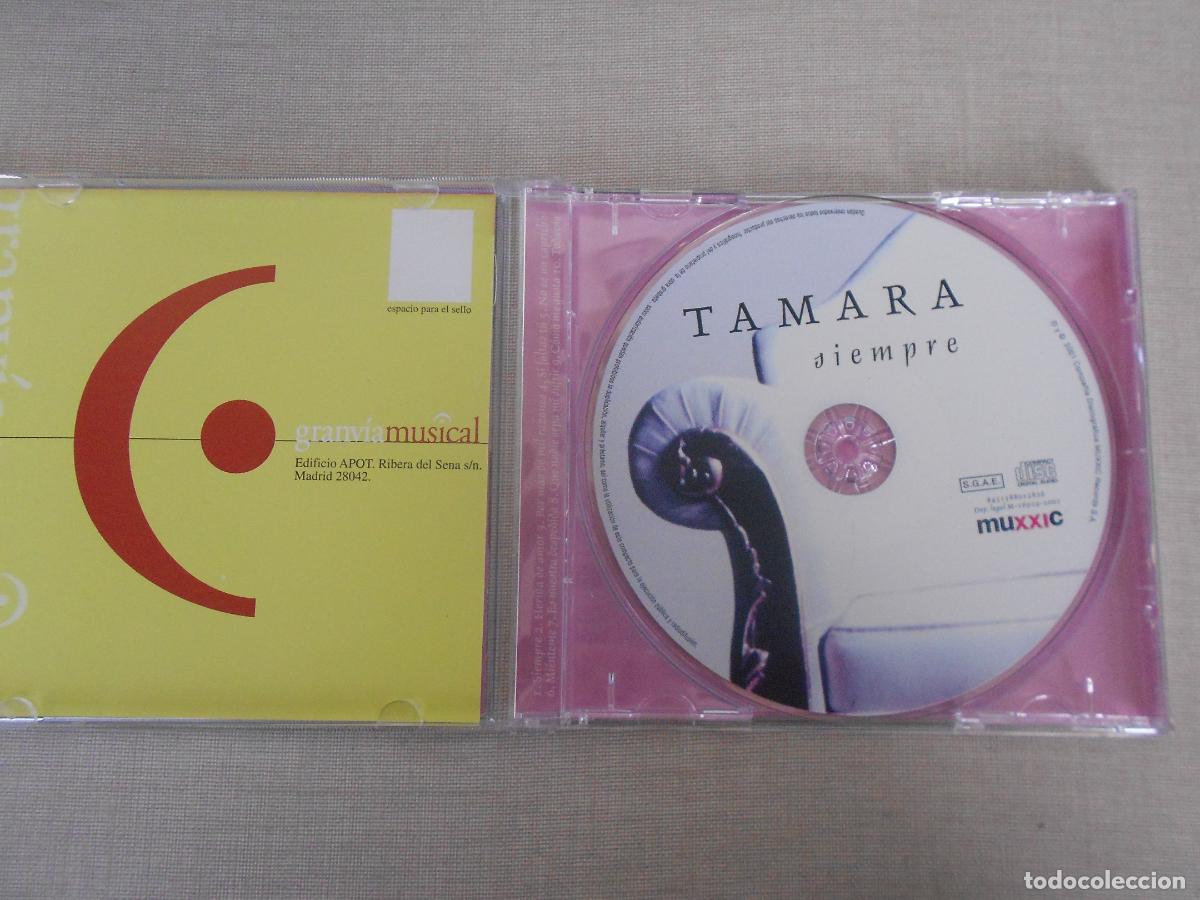 CDs de m&uacute;sica: TAMARA -SIEMPRE - CD 2001- 10 TEMAS - Foto 2