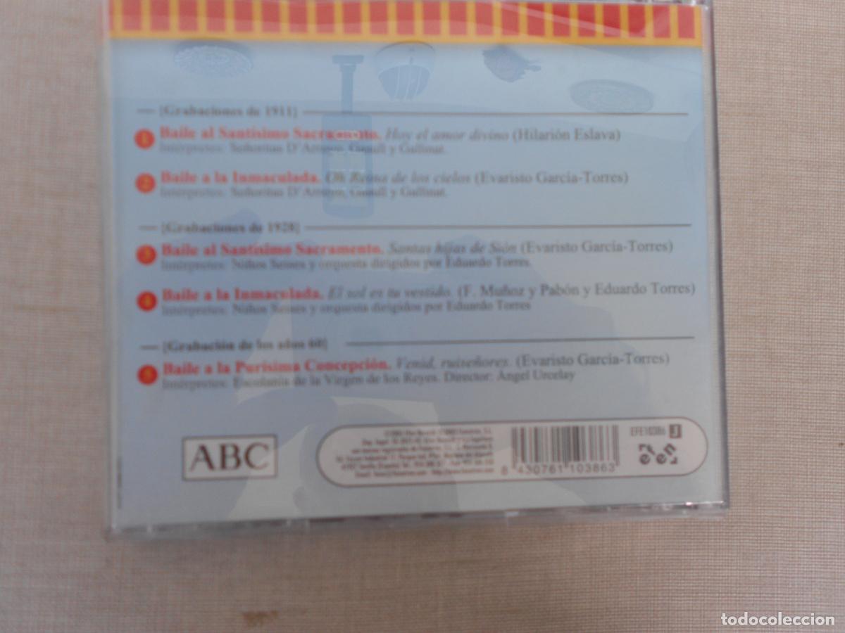 CDs de m&uacute;sica: UN SIGLO EN EL BAILE DE LOS SEISES - CD 2003 - Foto 3