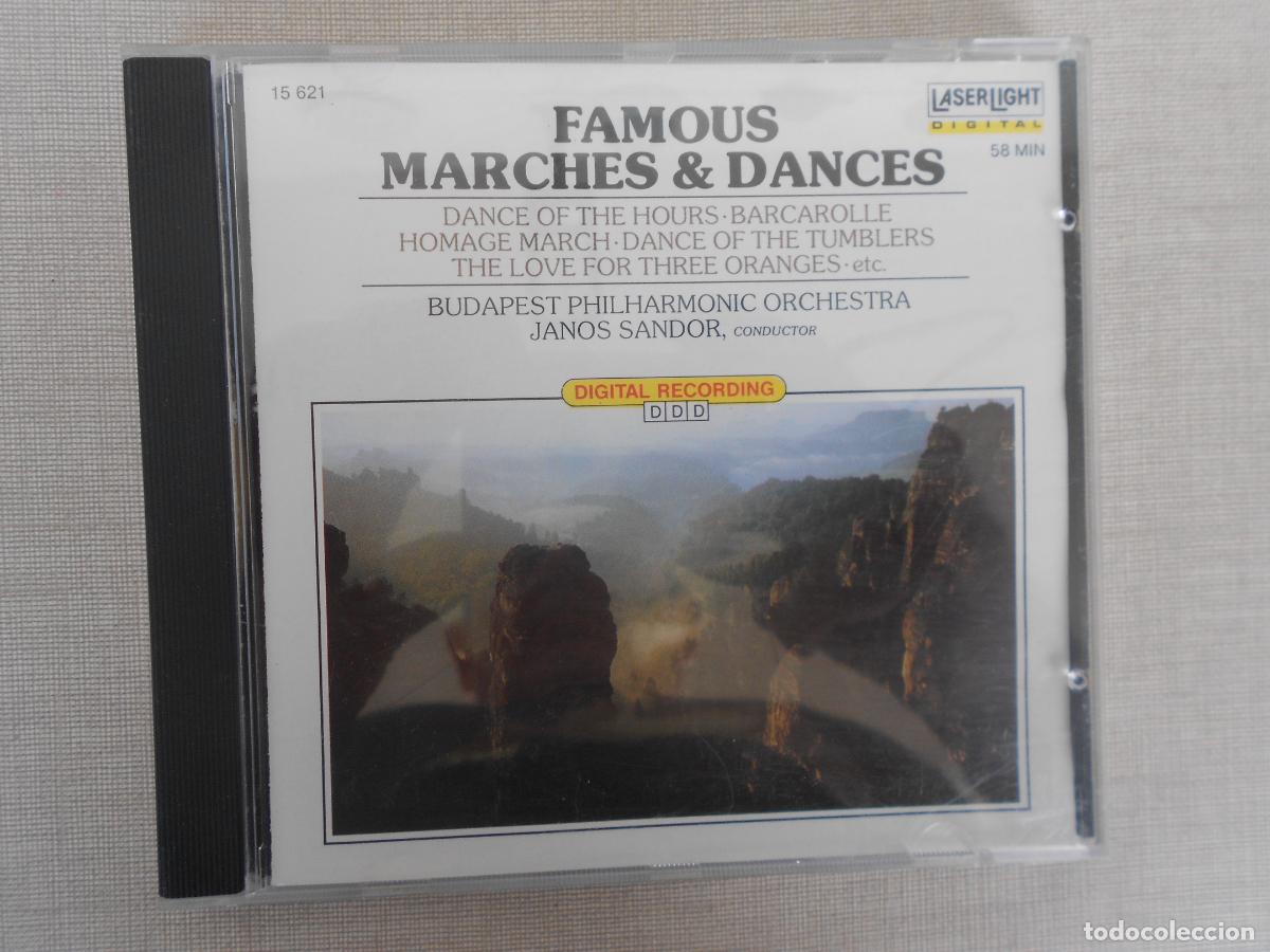 CDs de m&uacute;sica: FAMOUS MARCHES & DANCES - JANOS SANDOR - CD - Foto 1