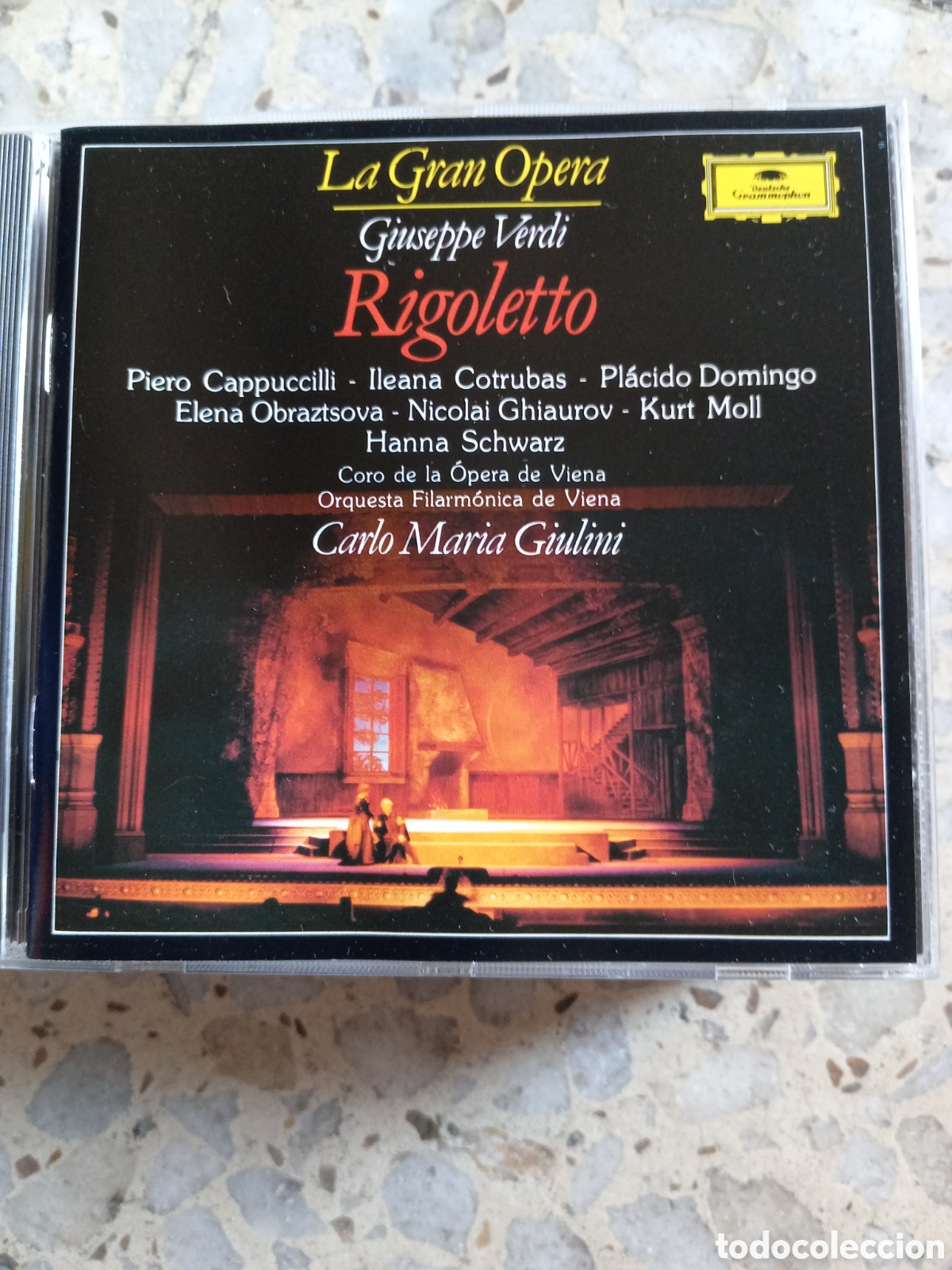 CDs de M&uacute;sica: CD RIGOLETTO 1 VERDI CARLO MARIA GIULINI