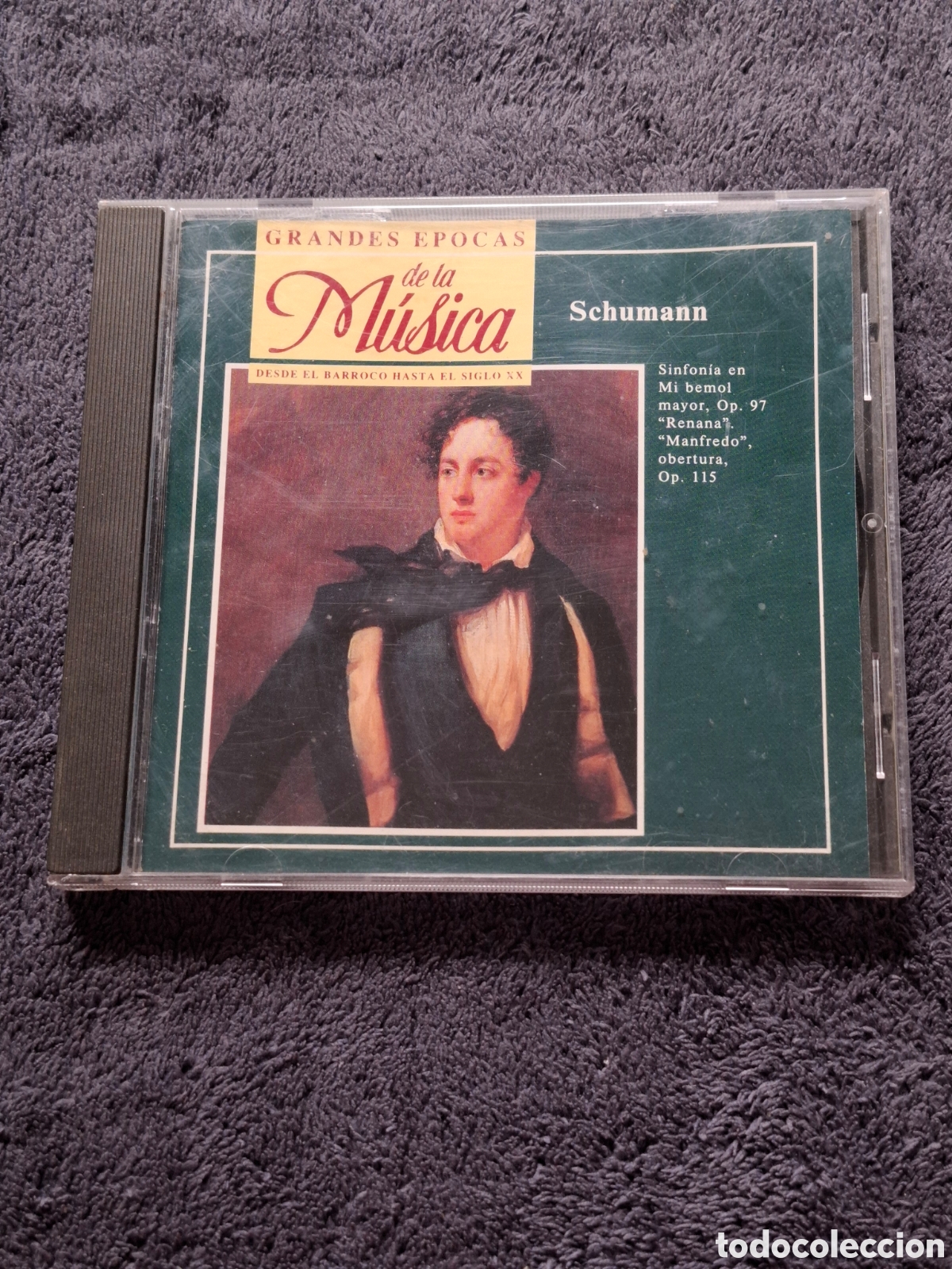 Music CDs: CD60. Schumann - Sinfo&iacute;a N.&deg;3 Op.97, Obertura. Op.115, Planeta-Agostini, 1992.