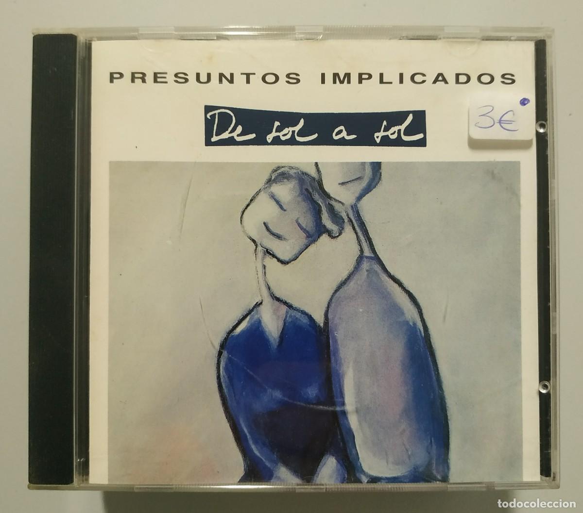 CDs de m&uacute;sica: CD PRESUNTOS IMPLICADOS - DE SOL A SOL - Foto 1