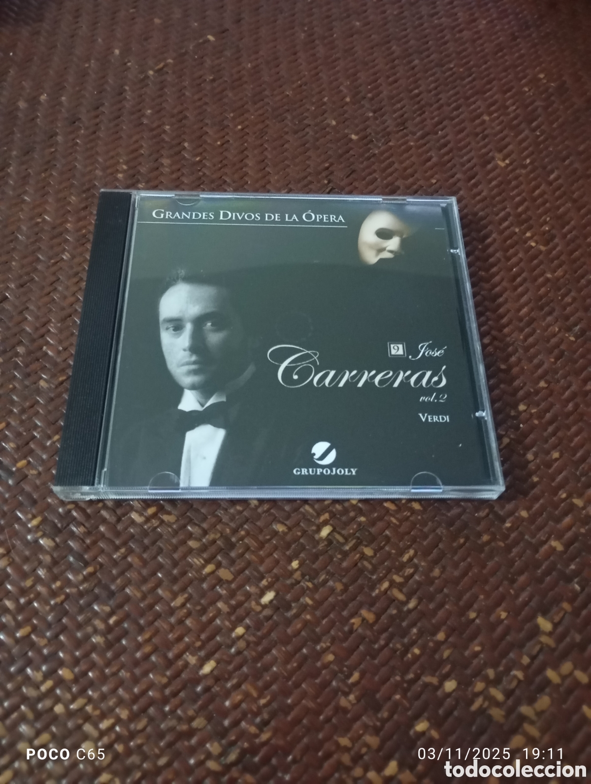 CD de M&uacute;sica: Grandes divos de la opera Jos&eacute; carreras volumen 2 CD