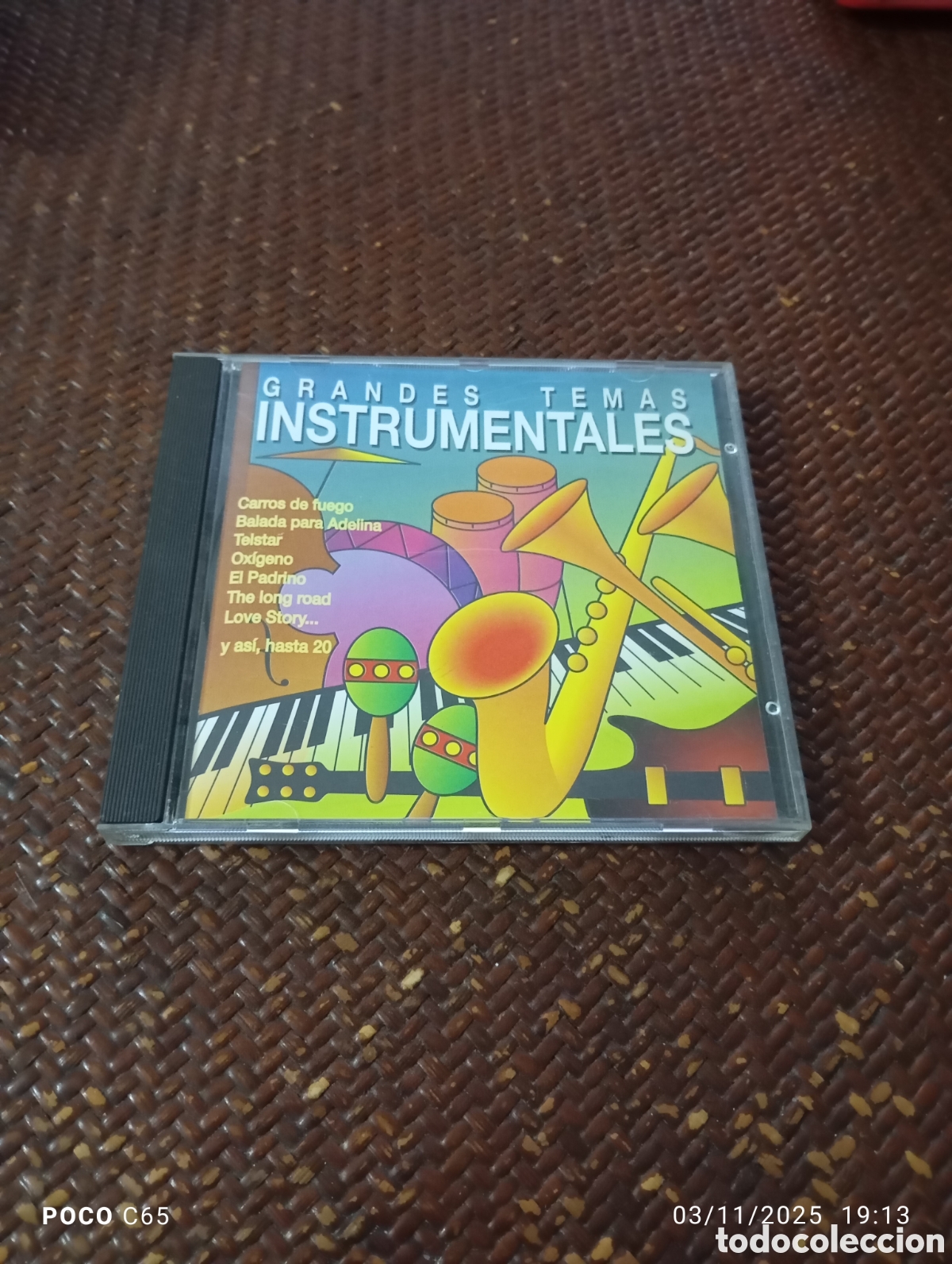 CDs de m&uacute;sica: Grandes temas instrumentales cd - Foto 1