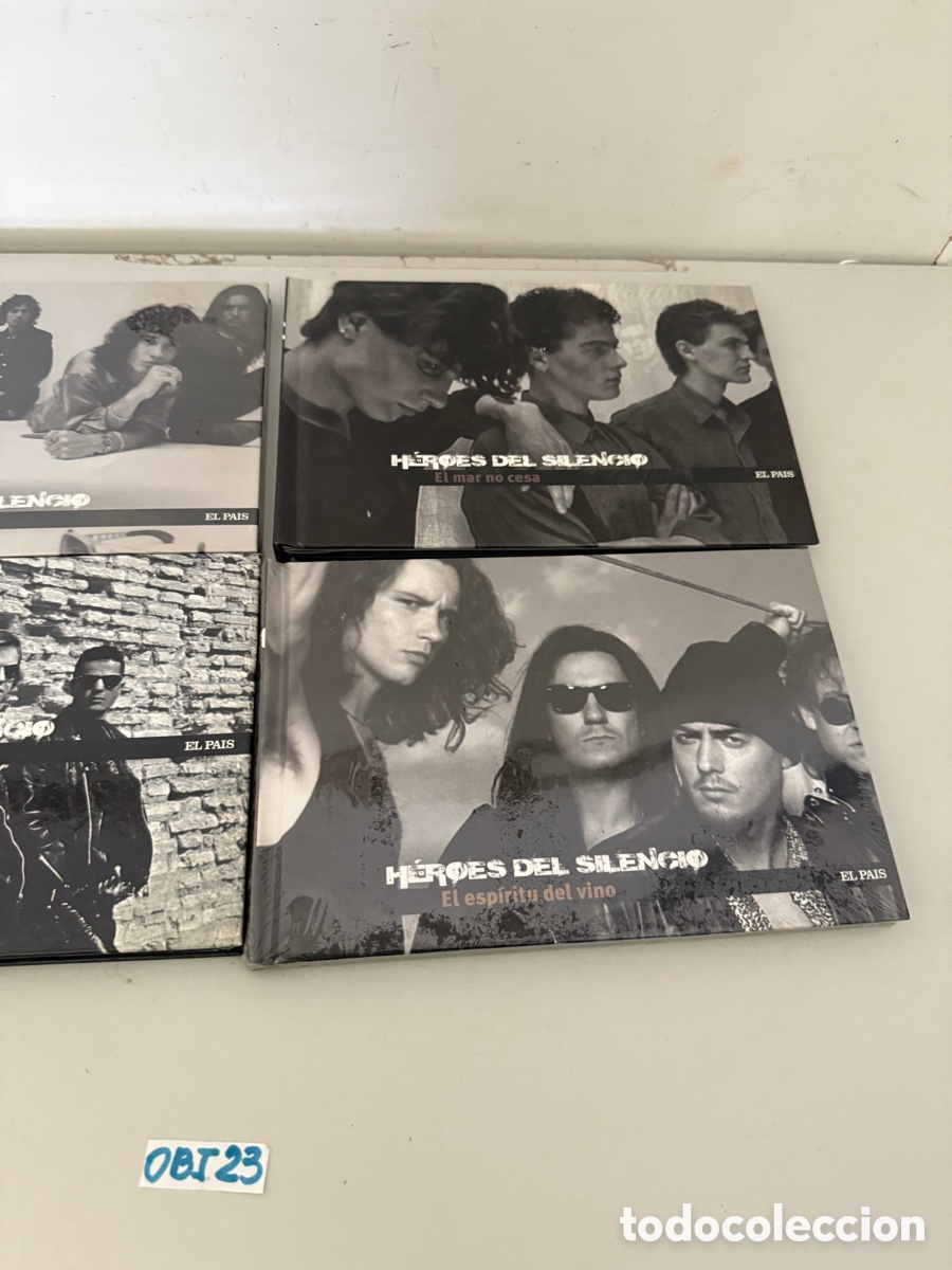 CDs de m&uacute;sica: Lote cd libro el pais h&eacute;roes del Silencio - Foto 3