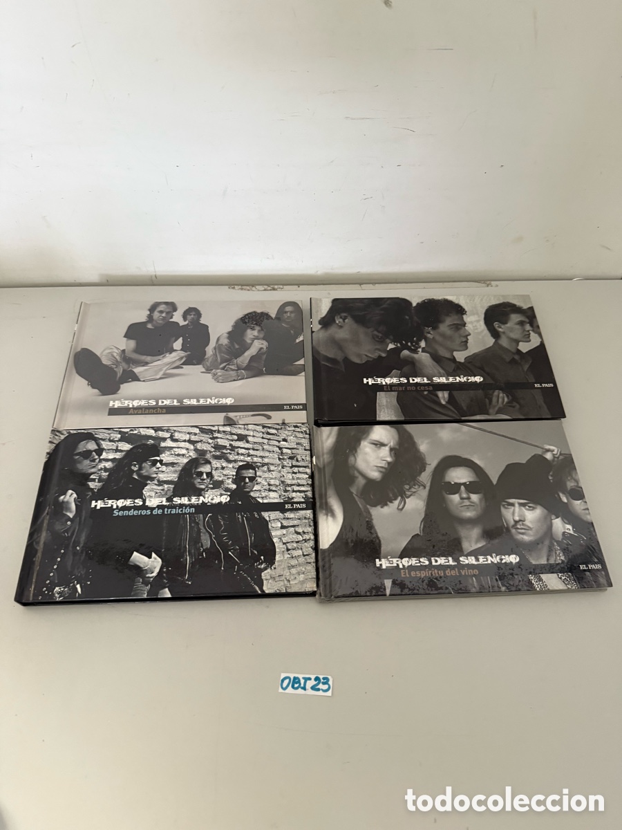 CDs de m&uacute;sica: Lote cd libro el pais h&eacute;roes del Silencio - Foto 1